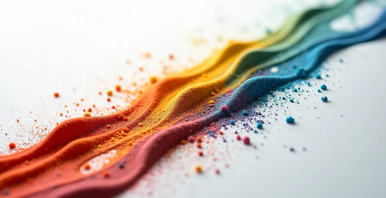 Diagramme de flux coloré montrant la répartition des dépenses d'entreprise