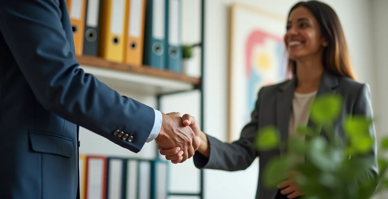 Processus d'accueil d'un nouveau salarié avec documents de conformité