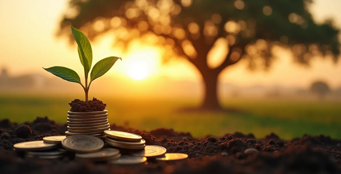 Vision métaphorique de l'investissement et de la croissance future